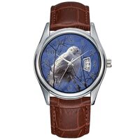 Men Watch Casual Waterproof Quartz Watches Clock Date Classic Business Brown Leather Christmas Wrist
