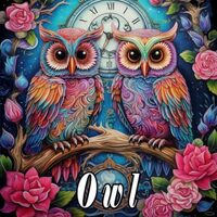 Owl Coloring Book for Adults: Adults: Adult Colouring with Majestic Owls