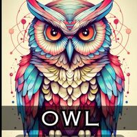 Owl Adult Coloring Book: 79 Amazing Detailed Geometric Owl Pages to Color for Seniors Men Women Maje