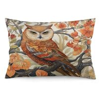 Cushion Covers Wonderland Barn Owl Pillow Case Cushion Standard Queen Size 12 "x20 " Gifts