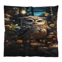 Lakiniss Owls Silk Scarf for Women Versatile and Durable - Perfect hair scarf Head Scarf Gift for An