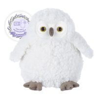 SuzziPals Coolable & Heatable Owl Stuffed Animals，Microwavable Stuffed Animal Heating Pad for 