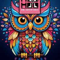 HOO-HOO OWL ADVENTURES - VOLUME 1: 50 Unique OWL Designs for Stress Relief & Creative Escape!