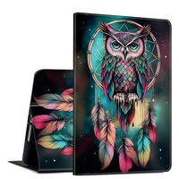 Slim Case for Kindle Fire HD 10 Tablet (9th/7th/5th Generation, 2019/2017/2015 Release) PU Leather S