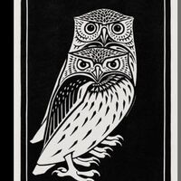 Owl Notebook: Travel Journal, Notepad, Diary | Vintage Illustration | 6"x9" 120 Blank Line