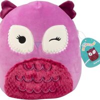 Squishmallows Original 10-Inch Aurura The Christmas Owl - Official Jazwares Plush - Collectible Soft