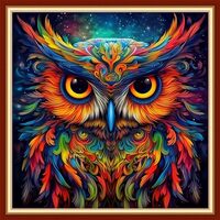 DMCVIVR Stamped Cross Stitch Kits for Adults Beginners Embroidery Kits 11CT Needlepoint Kits Cross S