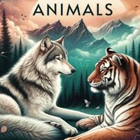 Adult Coloring Book Animals: 50 Pages: For Women Men and Teens Includes Forests, Jungles, and Oceans