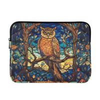 ALAZA Owl Mosaic Laptop Sleeve Case 13, 13.3, 14 inch, Computer Cases for Pad Tablet, Waterproof Bri