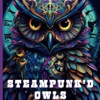 Steampunk’d Owls Coloring Book Volume 2: Fantastical Owl Illustrations for Teens and Adults (S