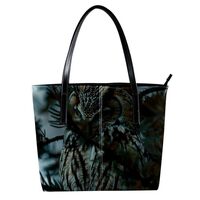 Purses for Women,Tote Bag Aesthetic,Women's Tote Handbags,Forest Tree Owl