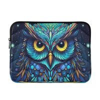 innewgogo Ethnic Colorful Owls 13-14 Inch Laptop Sleeve Bag for Men Women Durable Protective Compute
