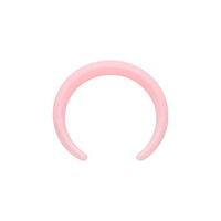 Pierced Owl - 14-16GA Soft Touch Bioflex Flexible Septum Pincher Ring Retainer (Pink, 16GA (1.2mm))