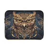 MCHIVER Boho Owls Laptop Sleeve Case 13.3 Inch Laptop Cover Bag Lightweight Computer Pouches for Men