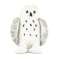 GOGOPO Wizard Snowy Owl Plush| Stuffed Animal Plush Toy| Gifts for Kids| 8 inches