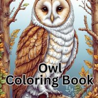 Owl Coloring Book: Detailed owl coloring book for adults