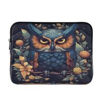 Owls Tattoo Laptop Bag Case for Women Men 13-14 inch Laptop Sleeve Computer Cases for Laptops Briefc