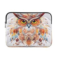 Colorful Owl Laptop Bag Case for Women Men 13-14 inch Laptop Sleeve Computer Cases for Laptops Slim 
