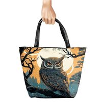 Dikoer Travel Tote Bags Leather Purses for Women, 11.8" x 17.3" Shoulder Bag with Zipper, 