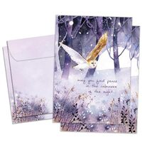 Tree-Free Greetings - Winter Solstice Greeting Cards - Artful Designs - 2 Cards + Matching Envelopes