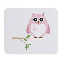 CafePress Awareness Owl Mousepad Non-Slip Rubber Gaming Mousepad