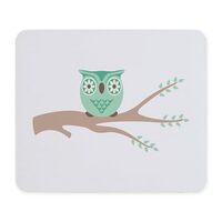 CafePress Owl On Branch Mousepad Non-Slip Rubber Gaming Mousepad