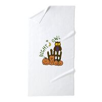 CafePress Night OWL Large Beach Towel, Soft Towel with Unique Design