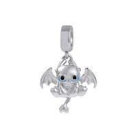 Mom Artist Painter Graduation Owl Cat Boat Sea Axoltl Birthday Love Heart Memorial Bead Pendant 925 