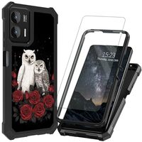 ACWDMKH for Motorola Moto G-Stylus-5G-2024 Case with Screen Protector Dual Layer Structure Protectio