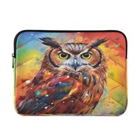 J JOYSAY Watercolor Owls 13-14 Inch Laptop Sleeve for Women Laptop Bag Laptop Cases Computer Bag for