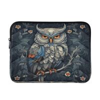 J JOYSAY Owl Boho Ethnic 13-14 Inch Laptop Sleeve for Women Laptop Bag Laptop Accessories Cute Carry