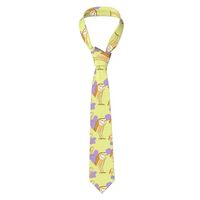 YYHWHJDE Men's business Necktie Suitable for daily business gatherings and work use Standing Ow