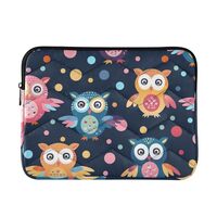 J JOYSAY Cute Owls 13-14 Inch Laptop Sleeve for Women Laptop Bag Laptop Case Computer Case for Noteb