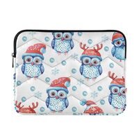 J JOYSAY Blue Owls Snowflakes Winter 13-14 Inch Laptop Sleeve for Women Laptop Bag Laptop Sleeves Co