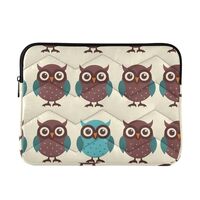 J JOYSAY Owls Brown 13-14 Inch Laptop Sleeve for Women Laptop Bag Laptop Protective Case Computer Co