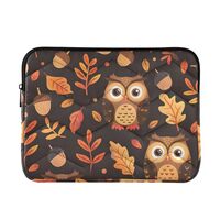 J JOYSAY Owls Leaves Autumn 13-14 Inch Laptop Sleeve for Women Laptop Bag Laptop Cases Computer Case