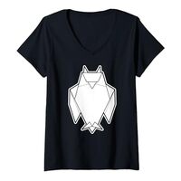 Womens Origami Owl Geometric V-Neck T-Shirt