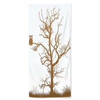 UIANG Owl Hand Towels,Owl on Autumn Tree,Ultra Soft Hand Towels for Bathroom, Hand Face Towels for K