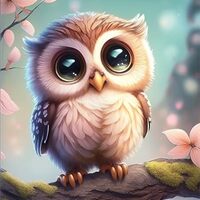 1000 Pieces of Puzzle,Cute Owl Animal Series Wooden Puzzle,Dust-Free Perfect Interlocking,Suitable f