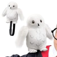 Uywgaun Wizard Costume Accessories Snowy Owl Plush Stuffed Animal Halloween Accessories Cosplay Acce