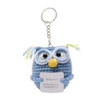 Dtexhif Emotional Support Pickle Crochet Keychain Positive Crochet Animals Vegetables Keychain Inspi