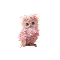 Pink Owl Decal Sticker for Drink Tumblers, Adorable Funny Laptop Decals, Binders, Phones and so much