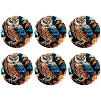 6 Pcs Button Pins, Brooch Lapel Pin, Enamel Pins Funny Badge Jewelry Gift for Clothing Backpack Hat 