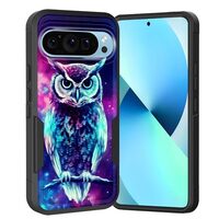 KJFHDJFDH for Pixel 9 Pro XL Pro Case,Dual Layer Hybrid Heavy Duty Rugged Shockproof Hard PC +Soft S