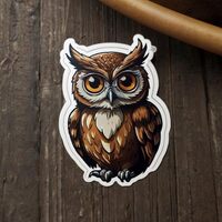 Owl Cute Animal Stickers for Kids 2in, Water Bottle Stickers, Waterproof Vinyl Stickers for, Laptop,