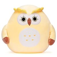 Colliyarko Original 12-inch Large Owl Plush Pillow Stuffed Animal Toy,Big Cute Soft Toys Fat Kawaii 