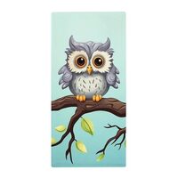 ZLFDSKGY Bath Towels,Owls On Branch Printed Highly Absorbent Towels,Plush Shower Towels,Premium Towe