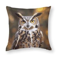 Throw Pillow Covers Owl Birds Decorative Pillow Covers Super Soft Pillowcases 14"x14" Couc