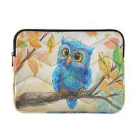 Owl on The Tree Laptop Sleeve Case for 13-14 Inch Notebook, Portable Computer Bag Briefcase Tablet T