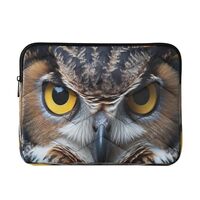 Blueangle Owl Eyes Laptop Sleeve Case 14 inch, Shockproof Protective Computer Cover, Portable Laptop